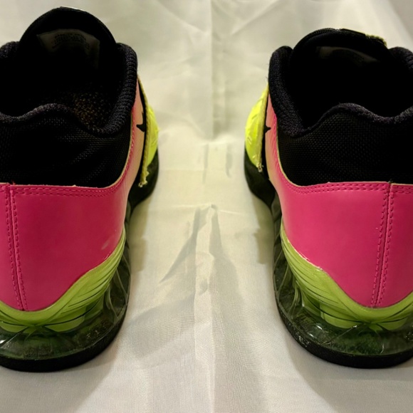 *RARE* Nike Romaleos 2 Unlimited Volt/Pink Size 10.5 main image 11